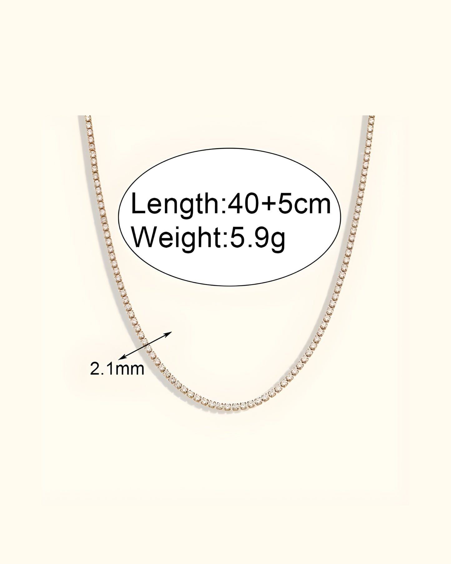 Tennis Necklace