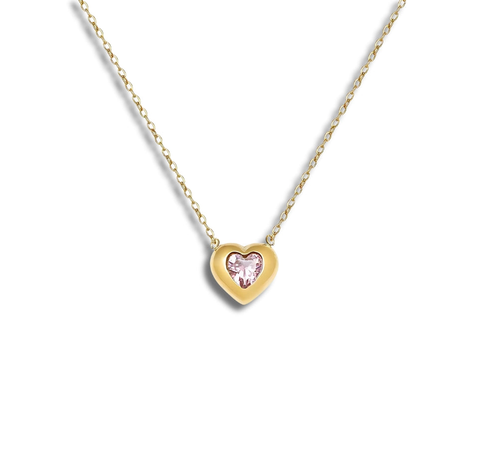 Pink Diamond Heart