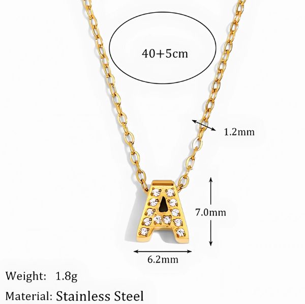 Mini Initial Necklaces
