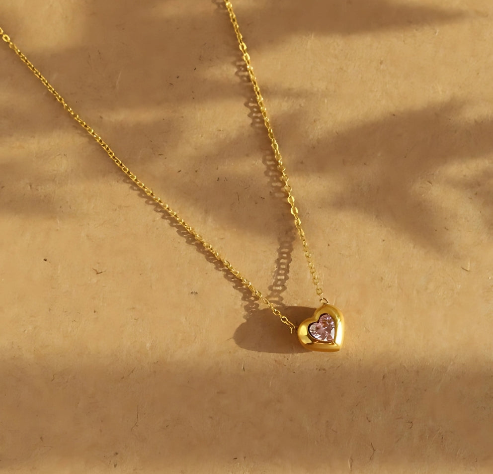 Pink Diamond Heart