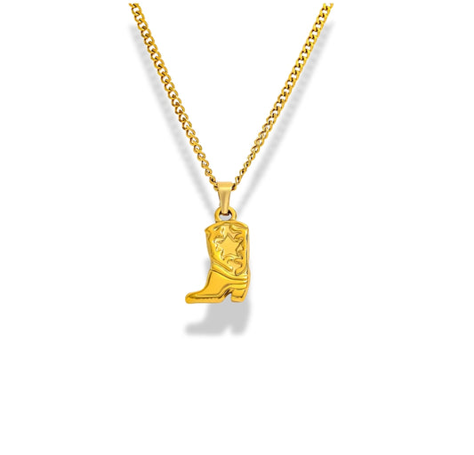 Boot Necklace