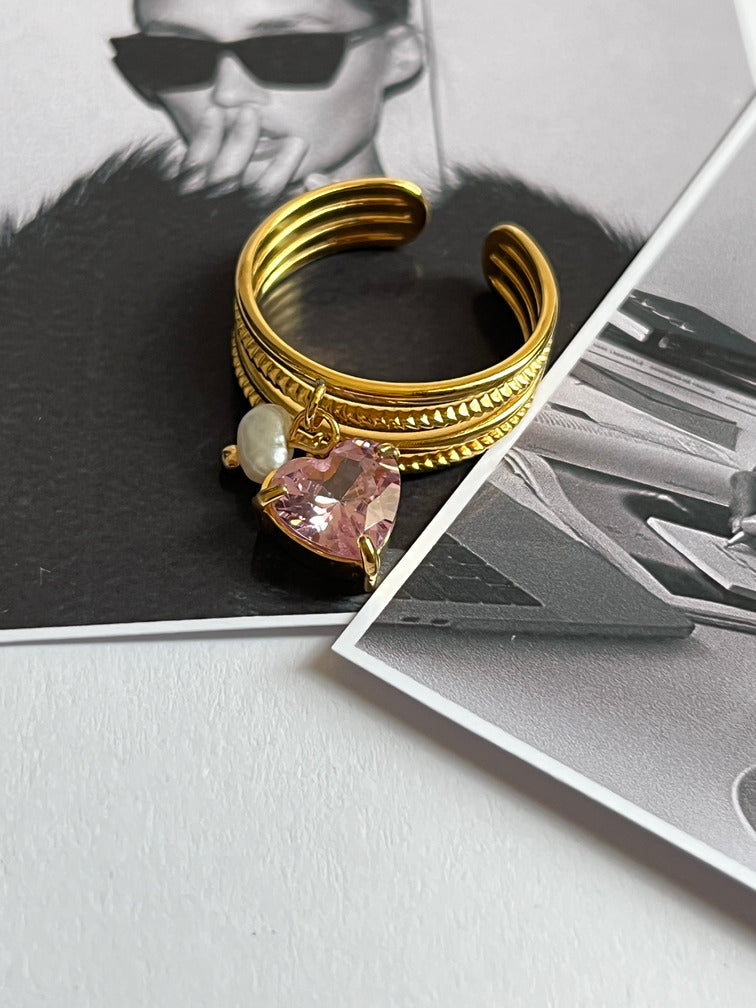 Charm Adjustable Ring