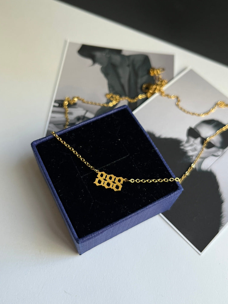 Mini Angel Number Necklace
