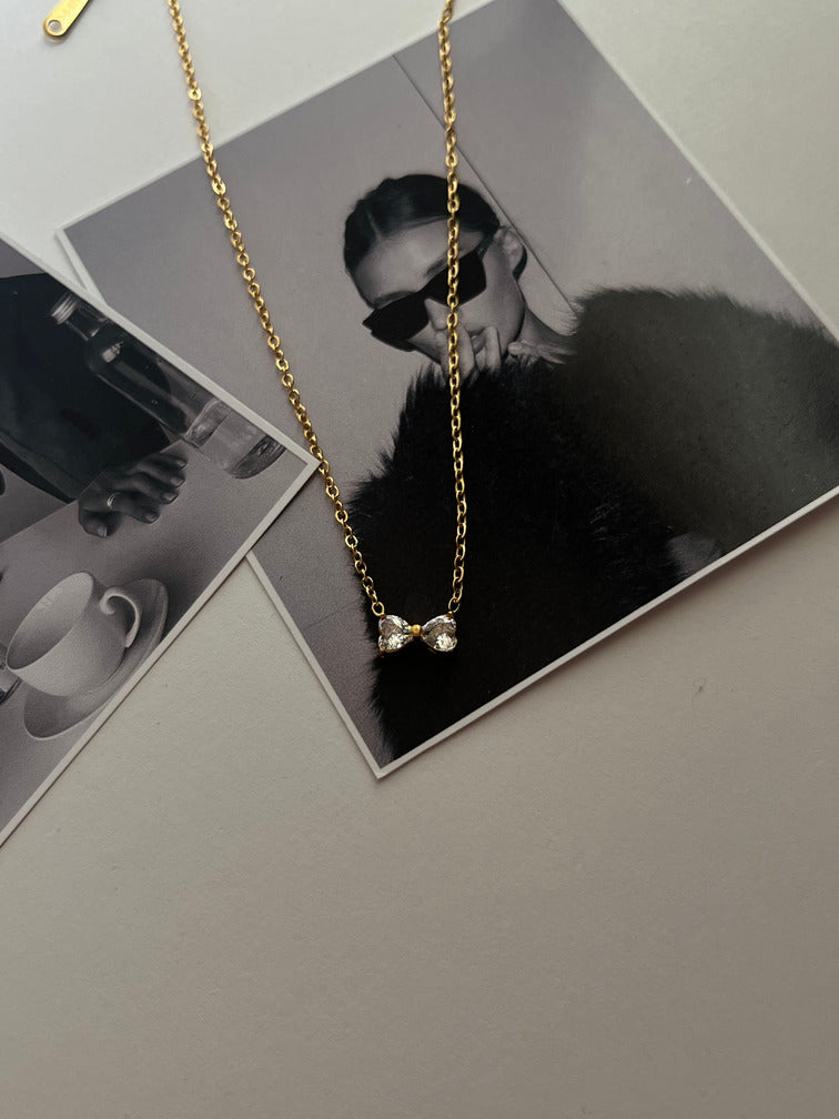Mini Bow Necklace