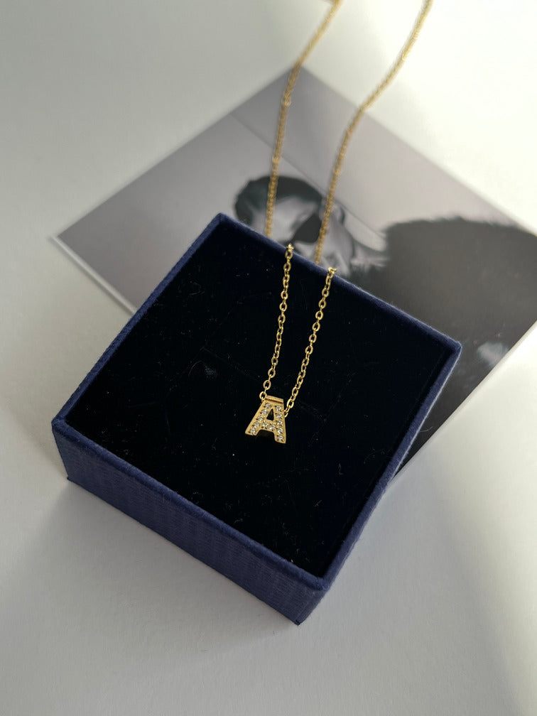 Mini Initial Necklaces