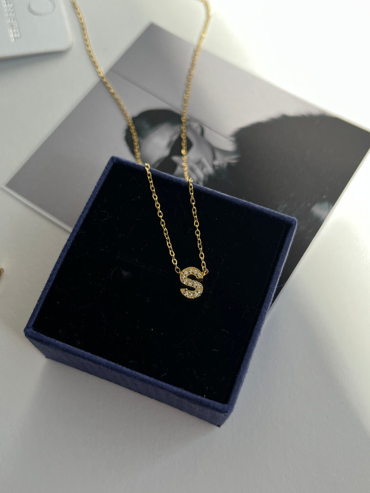 Mini Initial Necklaces