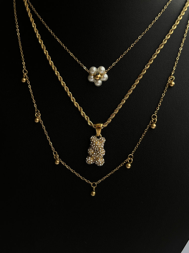 Mini Teddy Necklace