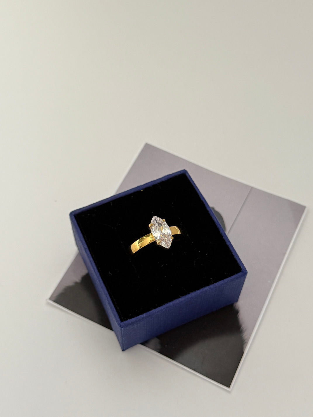 Marquise Diamond Ring