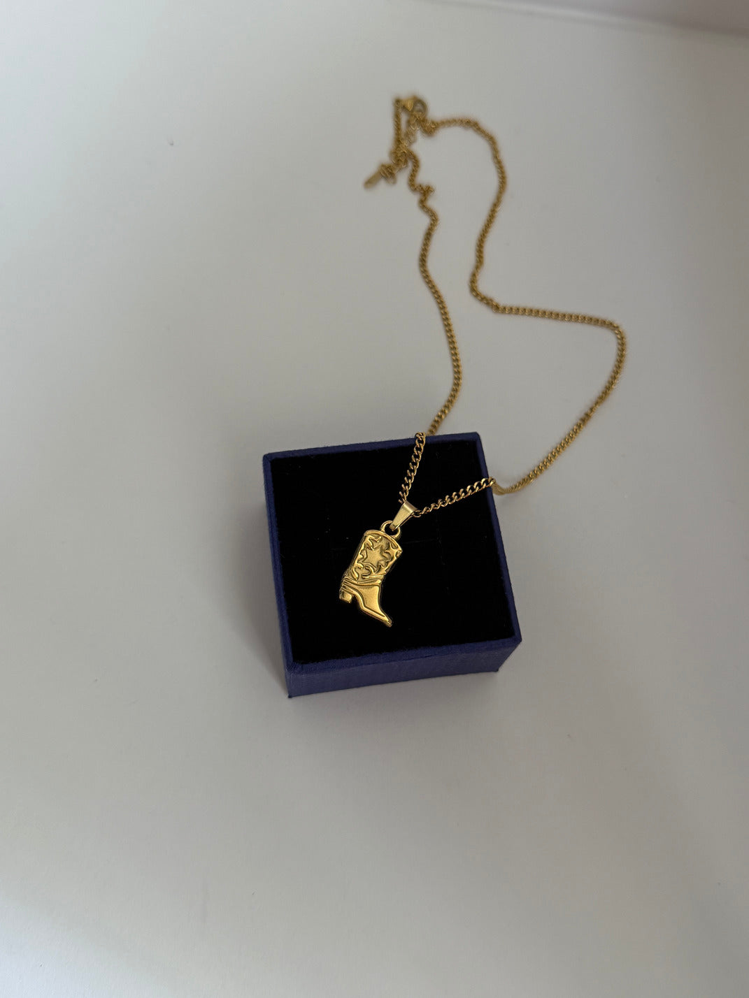 Boot Necklace