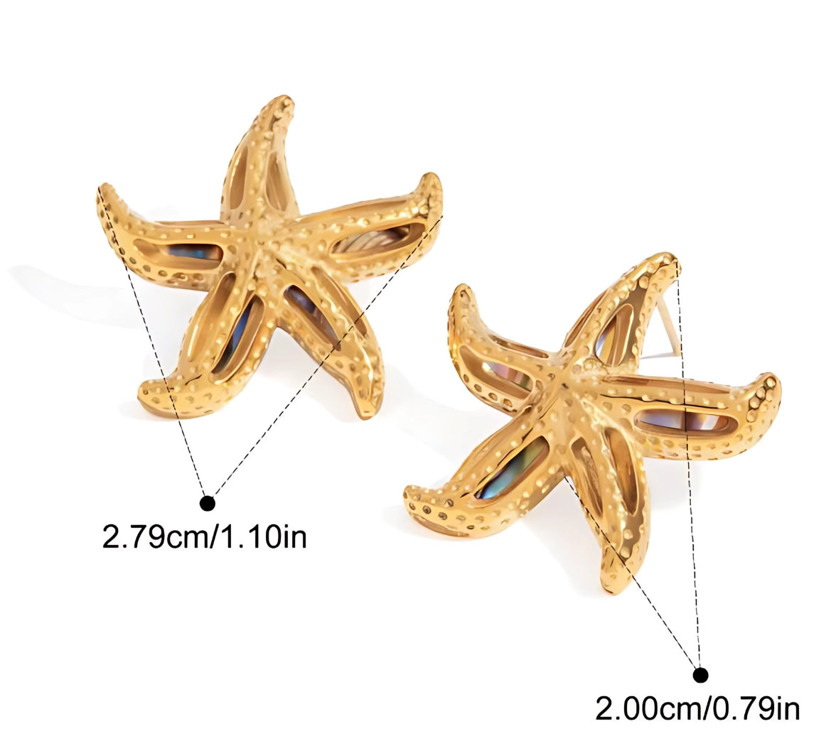 Starfish Earrings