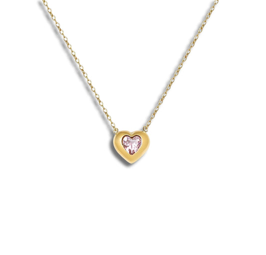 Pink Diamond Heart