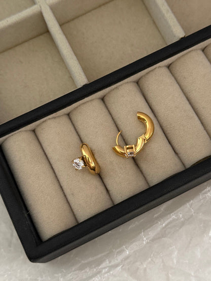 paush earrings, water resistant and anti tarnish