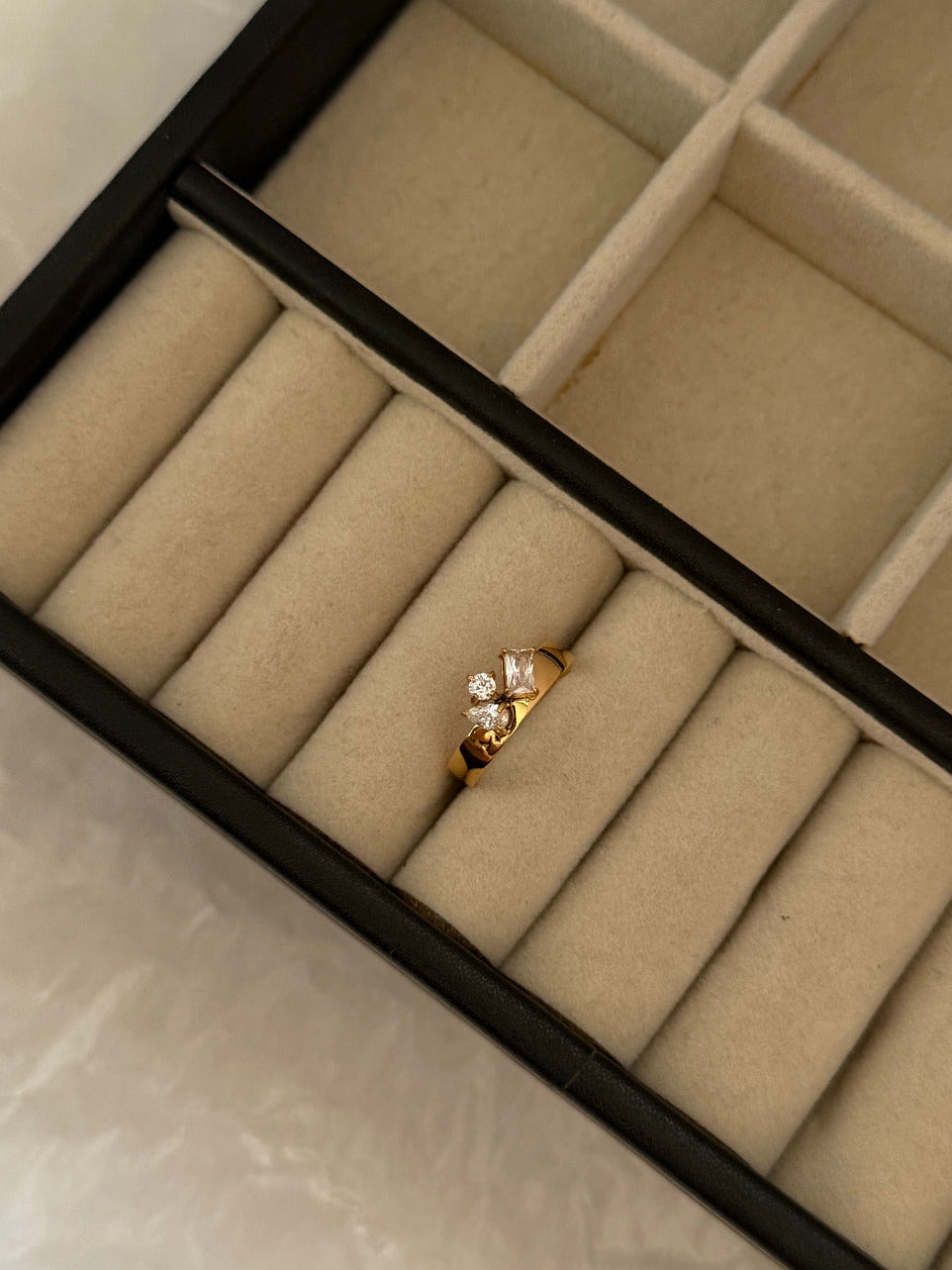 water resistant, anti tarnish ring from Paush