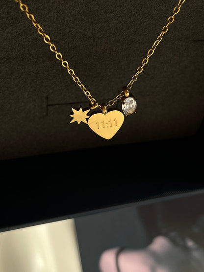 11:11 Charm Necklace