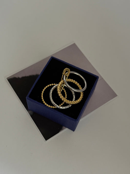 Link Ring-Safety Pin