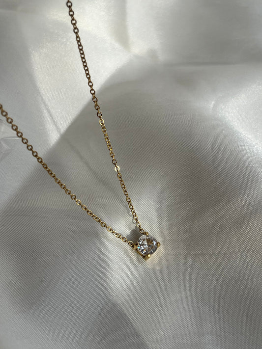 Solitaire Necklace