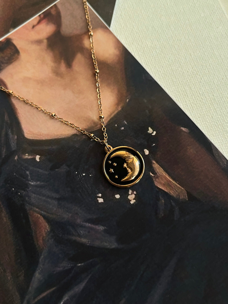 Moon Pendant Chain