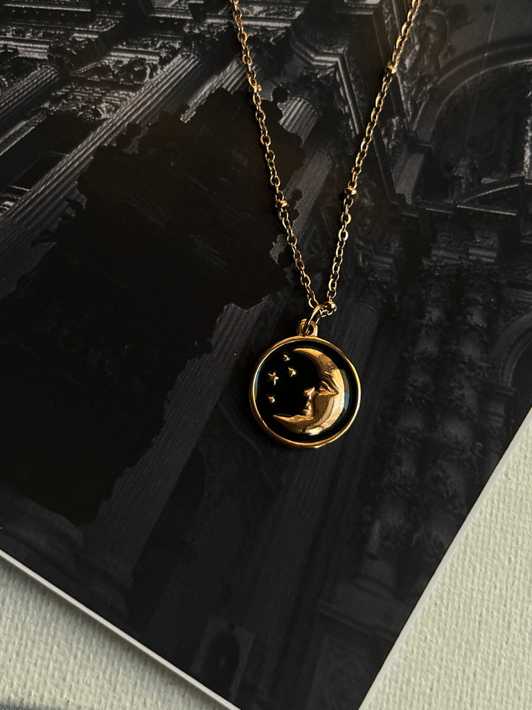 Moon Pendant Chain